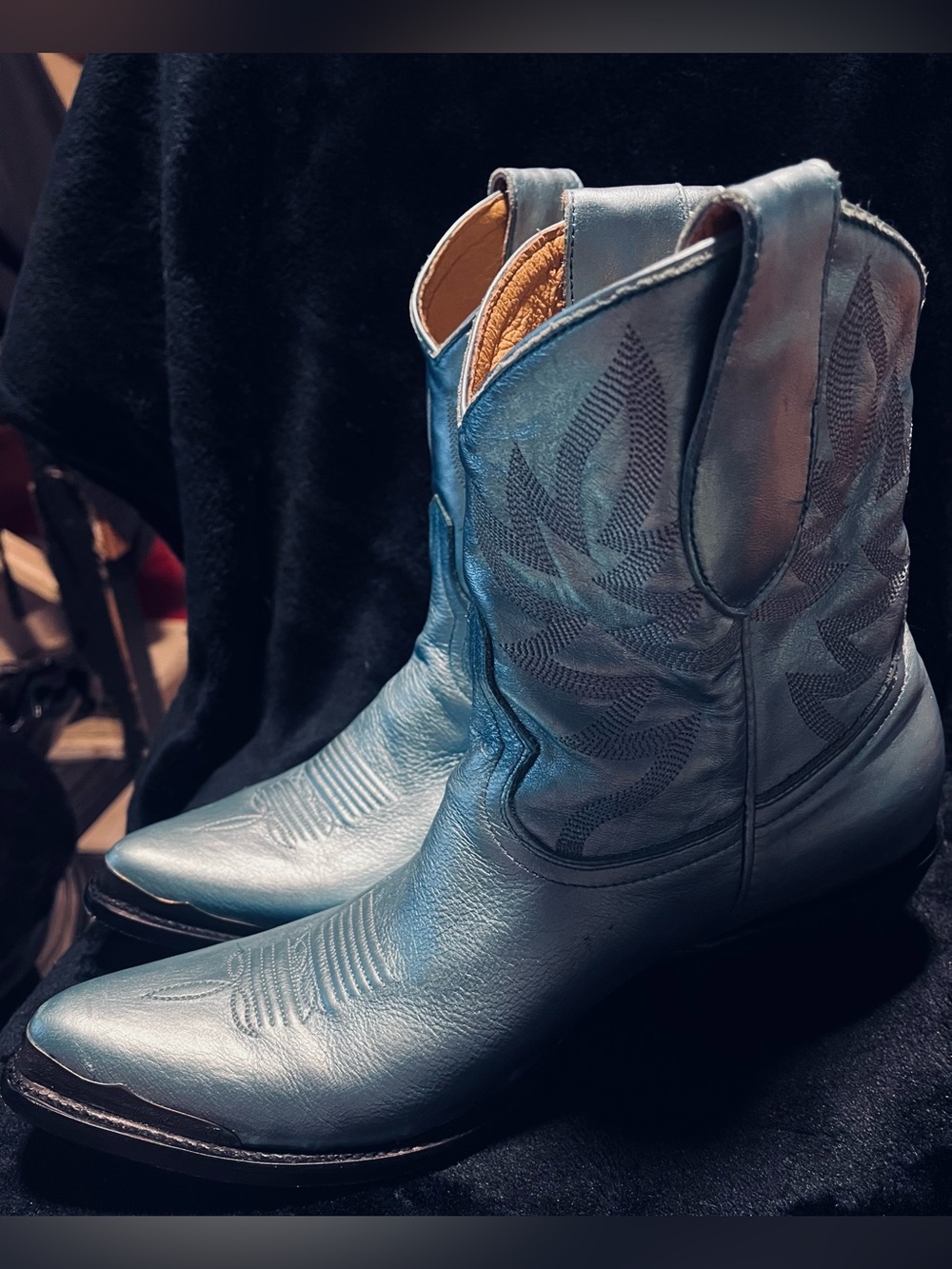 Idyllwind Teal Western Ankle Boots